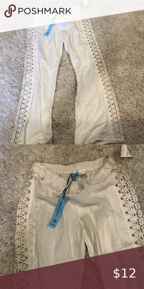 Solitaire Swim White Beach Pants White Beach Pants Beach Pants Swimming