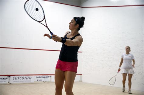 American Rises To Rare Height In Squash Rankings All While Hitting The
