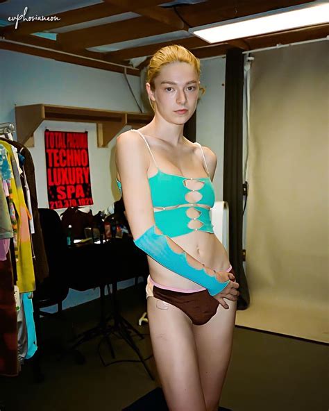 Euphorianeon Shared A Photo On Instagram Fitting Behind The Scenes Of Hunter Schafer As