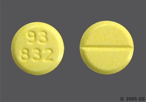 Yellow Round With Imprint E Pill Images Goodrx