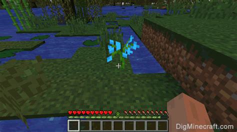 How to make a Blue Orchid in Minecraft