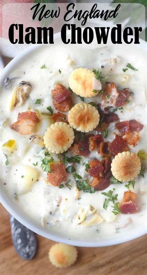 By the way, if you like your chowder on the thicker side you can mash some of the cooked potatoes into the soup before. Pin on Food & Drink