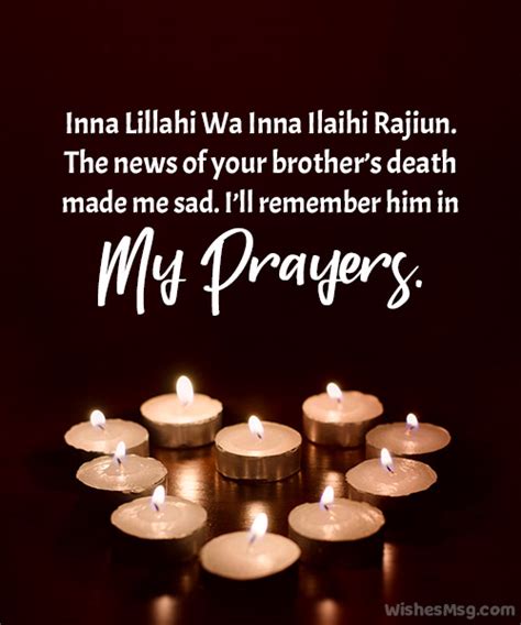60 Condolence Messages On Death Of Brother Wishesmsg 2023