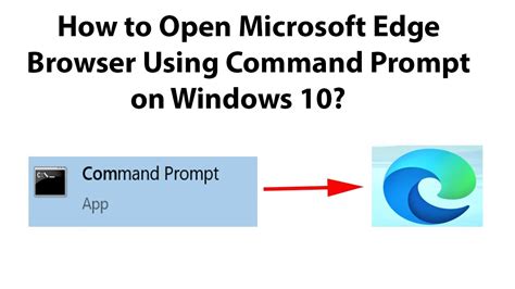 How To Open Microsoft Edge Browser Using Command Prompt On Windows 10