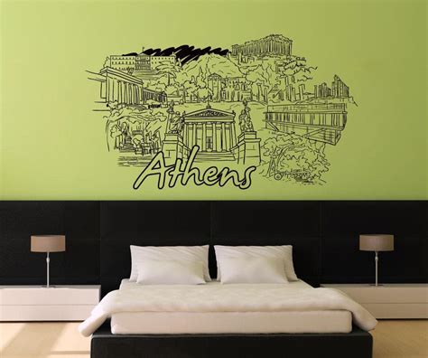 Vinyl Wall Decal Sticker Athens 1397