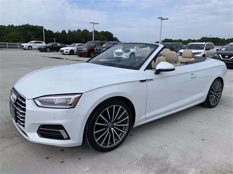 Certified Pre Owned 2018 Audi A5 Cabriolet Premium Plus Convertible In