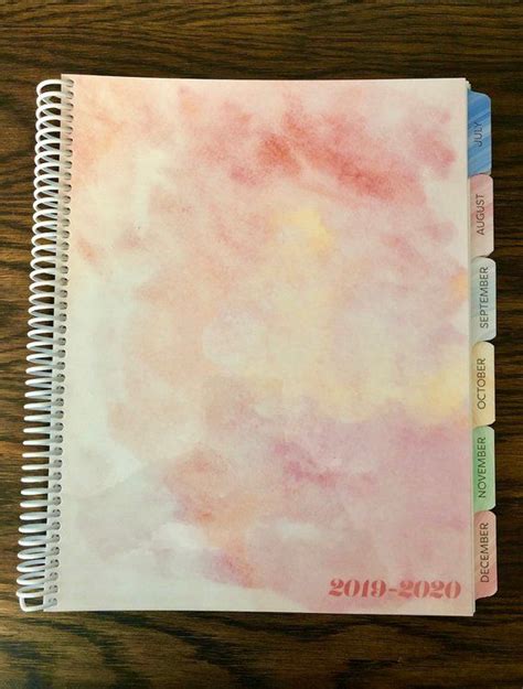 2019 2020 Nursing Student Planner Blush Monthly And Weekly Etsy