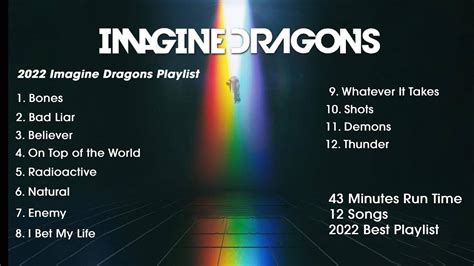 2022 The Best Imagine Dragons Playlist Youtube