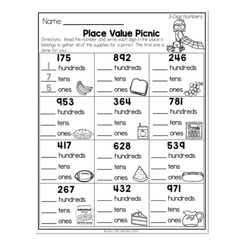 Grade 2 Place Value And Rounding Worksheets Free Printable K5 Learning