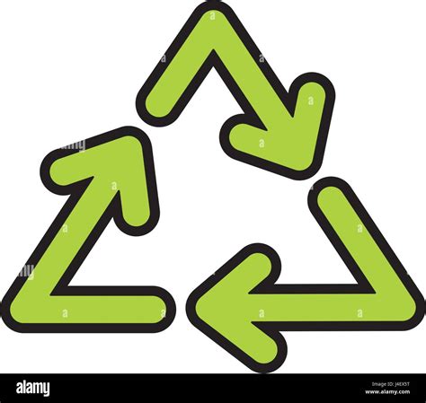 Recycle Arrows Symbol Stock Vector Image Art Alamy
