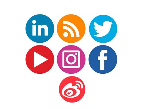 Rounded Social Media Icon Png Vector In Svg Pdf Ai Cdr Format