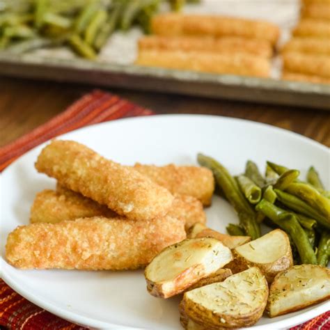 Sheet Pan Crispy Fish And Vegetables Mommy Hates Cooking