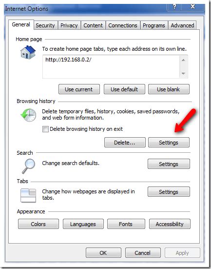 Where Is The Temporary Internet Files Folder Located In Windows 7