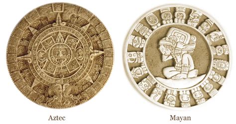 Difference Between Aztec And Mayan Calendar