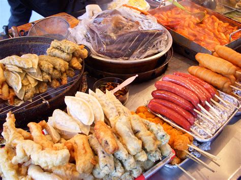 Filekoreansnacks Street Food 01 Wikimedia Commons