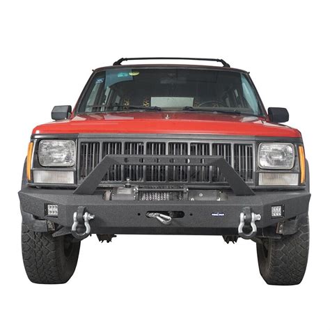 Fit 1984 2001 Jeep Cherokee Xj Steel Textured Front Bumper Or Rear