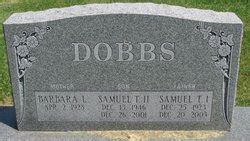 Samuel T Dobbs Ii Find A Grave Memorial