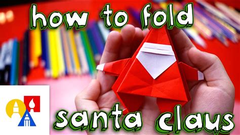 How To Fold An Origami Santa Claus - YouTube Watch the short video, and download the free instructions.