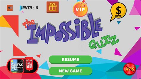 The Impossible Quiz Genius And Tricky Trivia Game Angespielt