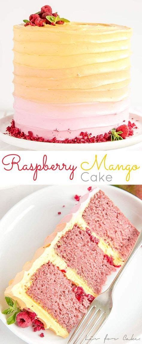 This Raspberry Mango Cake Is The Perfect Way To Celebrate The Summer