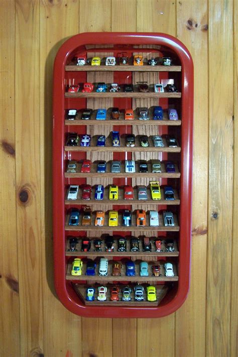This toy storage rack system is an incredibly recycling concept that does not cost much to put together and it looks truly. Radio Flyer Hot Wheels Wall Display Holds 75-80 Cars by ...