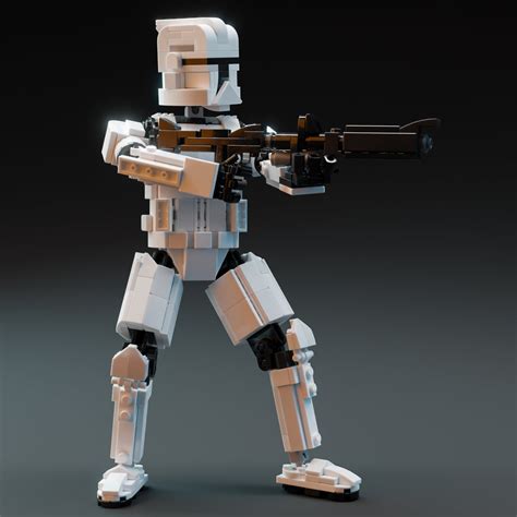 Instructions For Custom Lego Star Wars Phase 1 Clone Trooper B3 Customs
