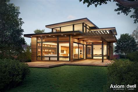 Prefab modular homes builder on the west coast: ArchShowcase - Modern Prefab House by DWELL + TURKEL DESIGN