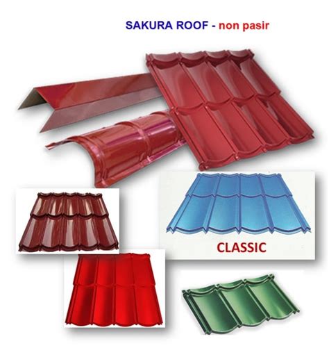 Harga multiroof serta harga genteng metal berpasir, merk : GENTENG METAL MULTI ROOF | SURYA ROOF: SAKURA ROOF GENTENG ...