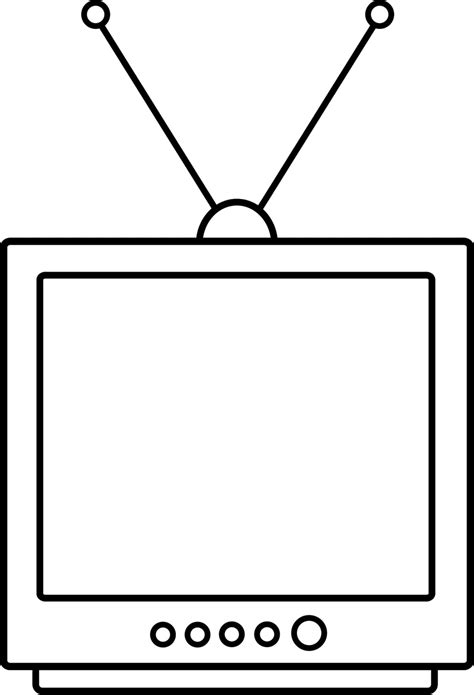 Clipart Tv Black And White Clipart Tv Black And White Transparent Free