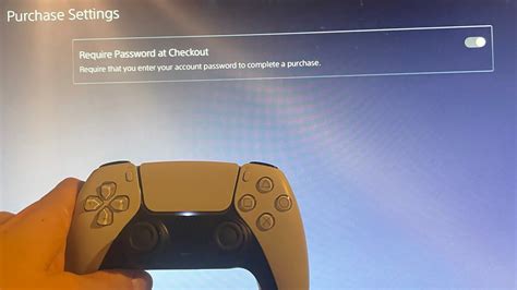 Ps5 How To Turn Onoff Require Password At Checkout Tutorial For