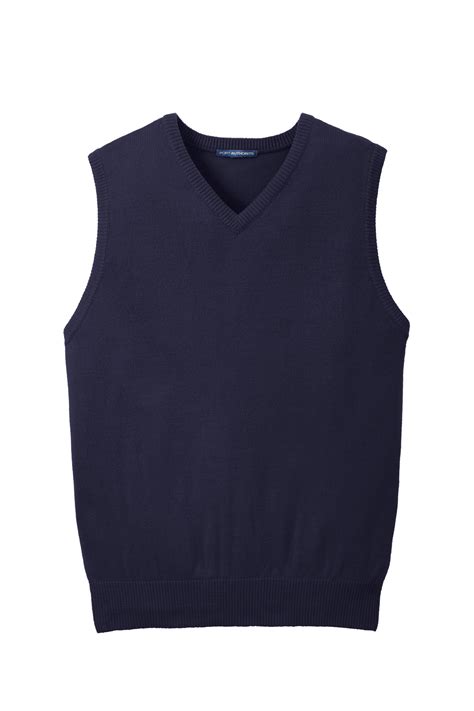 Port Authority Value V Neck Sweater Vest Product Sanmar