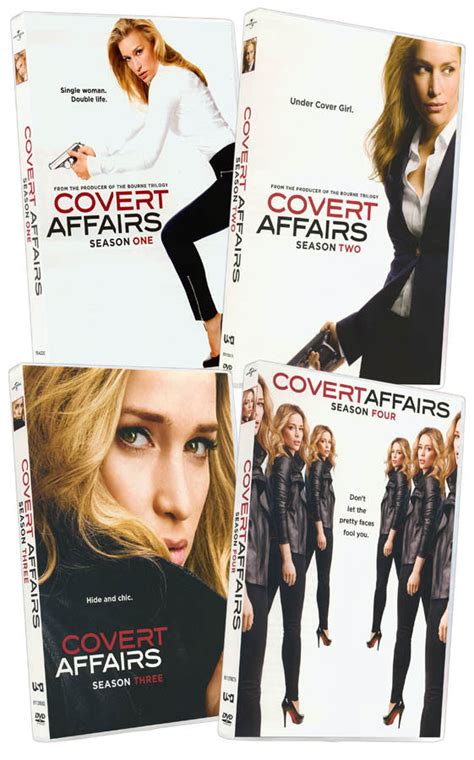 Covert Affairs The Complete Season 1st 4th Boxset On Dvd Movie