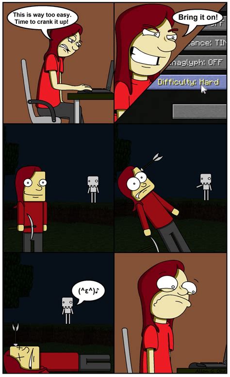 Pin By Cole Perrine On Funny Minecraft Minecraft Comics Minecraft