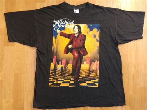 Vintage Michael Jackson T Shirt History World Tour Shirt Etsy