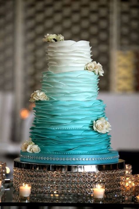 No matter if you prefer elegant, simple, or unique wedding cake designs you will be blown away by our list of amazing wedding cakes. 26 Oh So Pretty Ombre Wedding Cake Ideas