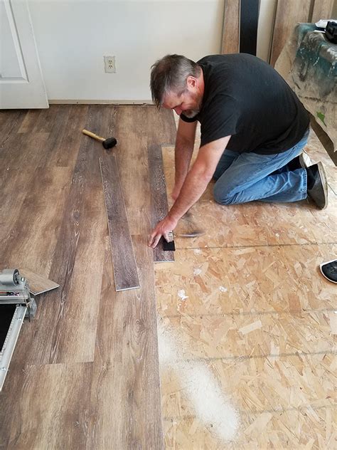 Always place an extra plank upside down underneath the plank you want to cut. How To Install Vinyl Plank Flooring | Hometalk
