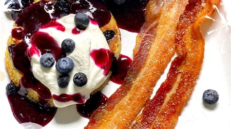 Best Blueberry Buttermilk Pancakes Almond And Coconut Flour King Arthur Recipe Youtube