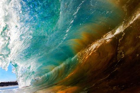 Surfs Up Colours Inside Hawaii Waves Captured On Camera In Magical