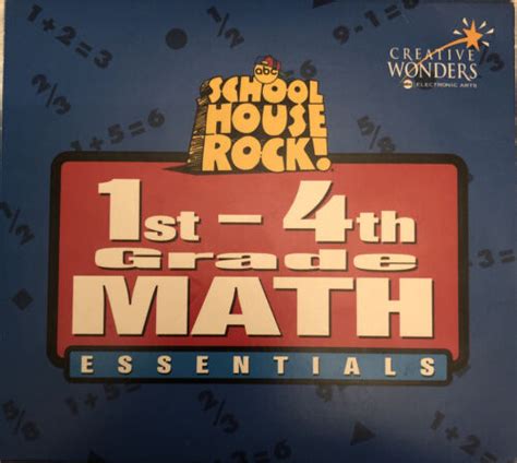 Schoolhouse Rock 1st 4th Grade Math Essentials Pc Cd Rom Windows 31