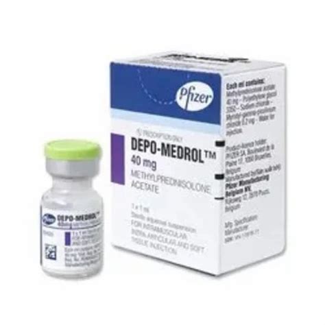 Methylprednisolone Acetate 40 Mg Injection At Rs 120 Piece