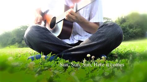 Here Comes The Sun The Beatles Karaoke Cover Youtube