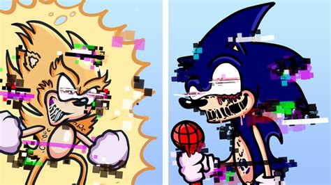 NEW Pibby Leaks Concepts Sonic Exe VS Fleetway Super Sonic FNF Mod