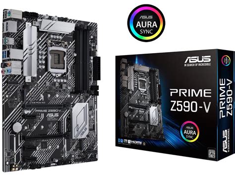 Asus Prime Z590 V Lga 1200 Atx Intel Motherboard Neweggca