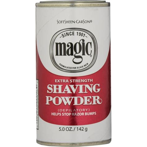 6 Pack Magic Shaving Powder Red Extra Strength 5 Oz