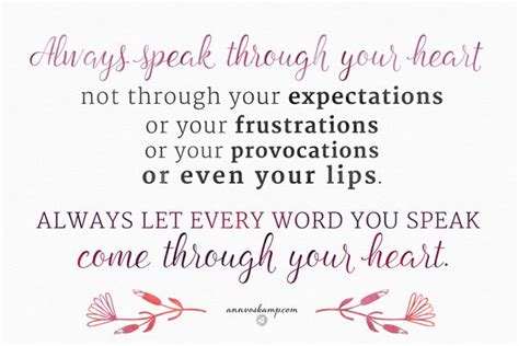 Speak With Your Heart Always Biblical Quotes Bible Verses Quotes