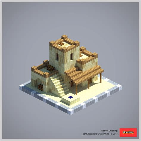 Minecraft building guide minecraft plans minecraft city minecraft construction minecraft survival minecraft tutorial minecraft blueprints fortified desert village minecraft map. 2017 ChunkWorld (Redux) | Minecraft creations, Minecraft ...