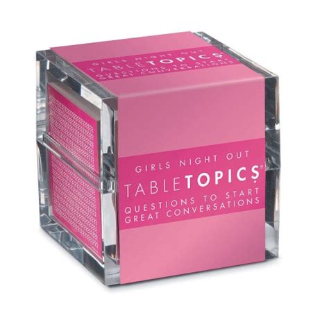 Buy Tabletopics® Girls Night Out Card Game At Sands Worldwide
