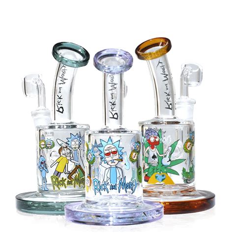 Sickest Rick And Morty Dab Rigs Low Prices Free Shipping Dippyglass