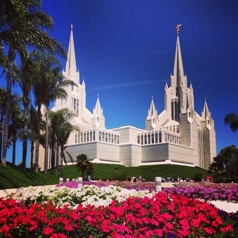 Mormon Temple Church Of Jesus Christ Of Latter Day Saints La Jolla