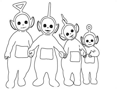 Disegni di animali della giungla da stampare e colorare per i bambini che amano conoscere gli animali del mondo. Teletubbies da colorare | Disegni Gratis